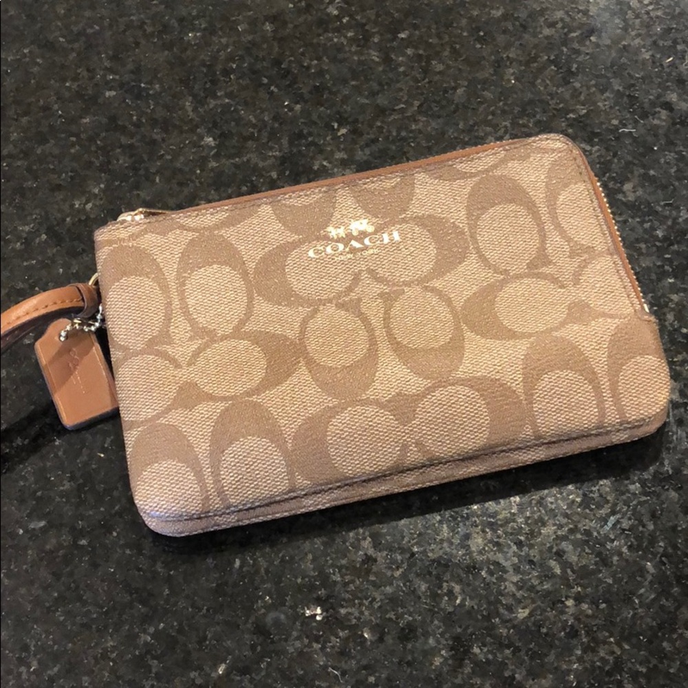 Coach wristlet/wallet